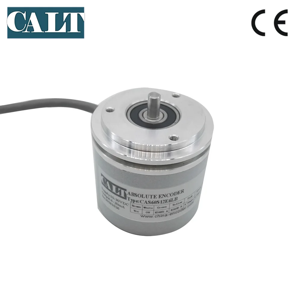 CAS60 Synchro12 bits 4096 6 мм вал RS485 RS422 SSI Modbus RTU 4 20mA CANBUS CANOPEN выход одноповоротный