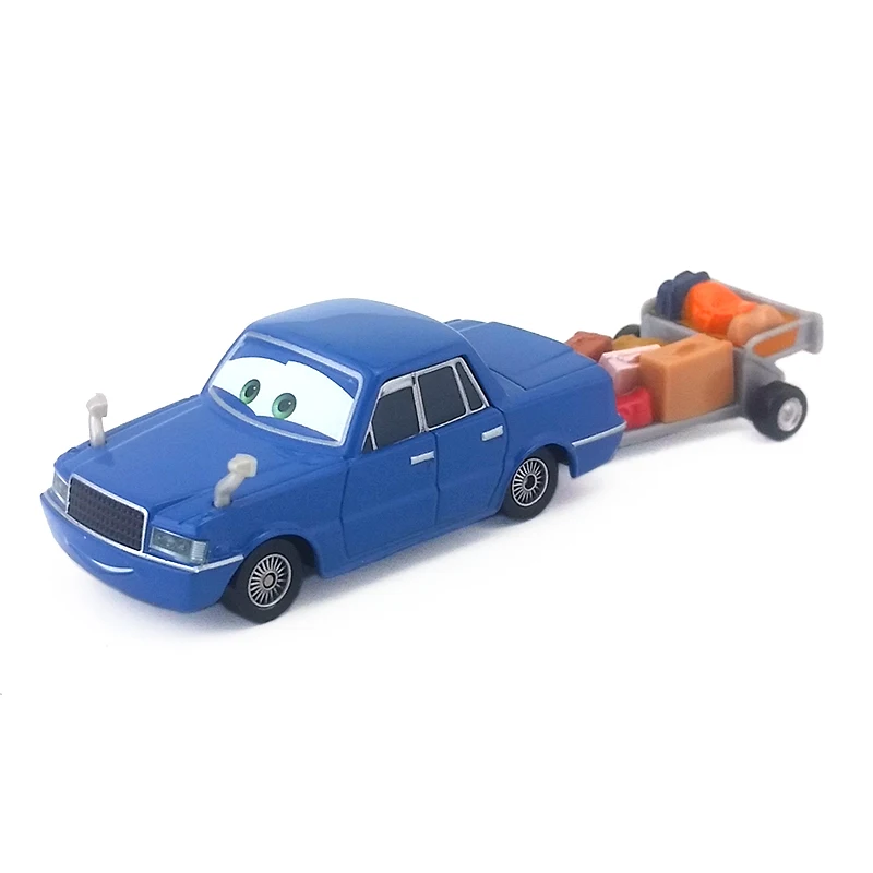 Disney Pixar Cars Trent ворона буксир металлический литой игрушечный автомобиль 1:55