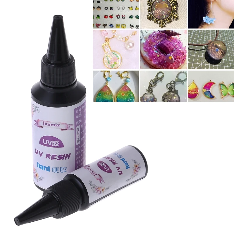 

High Quality DIY UV Resin Glue Ultraviolet Solar Curing Sunlight Activated Transparent Crafts