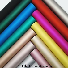 Glitterwishcome 21X29 см A4 размер винил для бантов Fluo металлик гладкая кожа ткань винил для бантов, GM015A