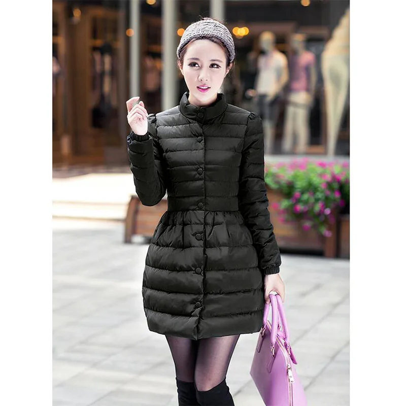 Женское зимнее пальто, утепленная хлопковая куртка, парка для женщин, Зимняя Толстая теплая хлопковая верхняя одежда, AA-188