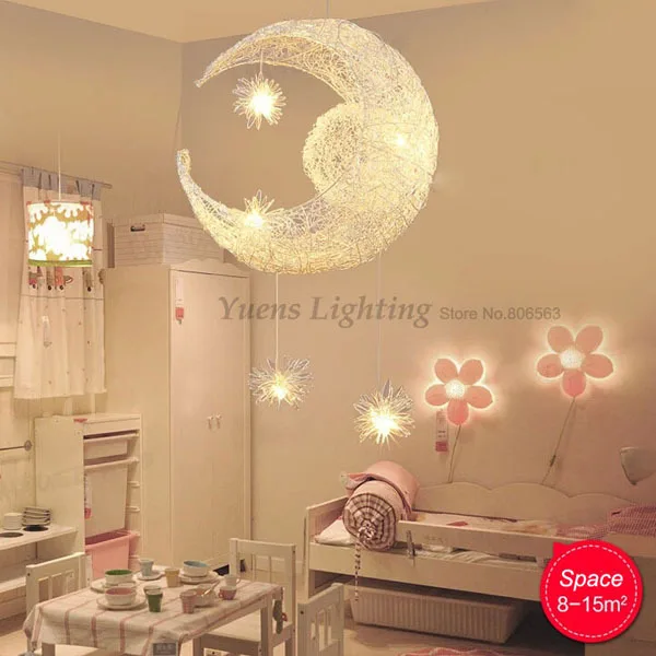 Star Lights For Bedroom Design Ideas New Novelty Kid Children Room Light Lamp Modern Pendant Lighting For
