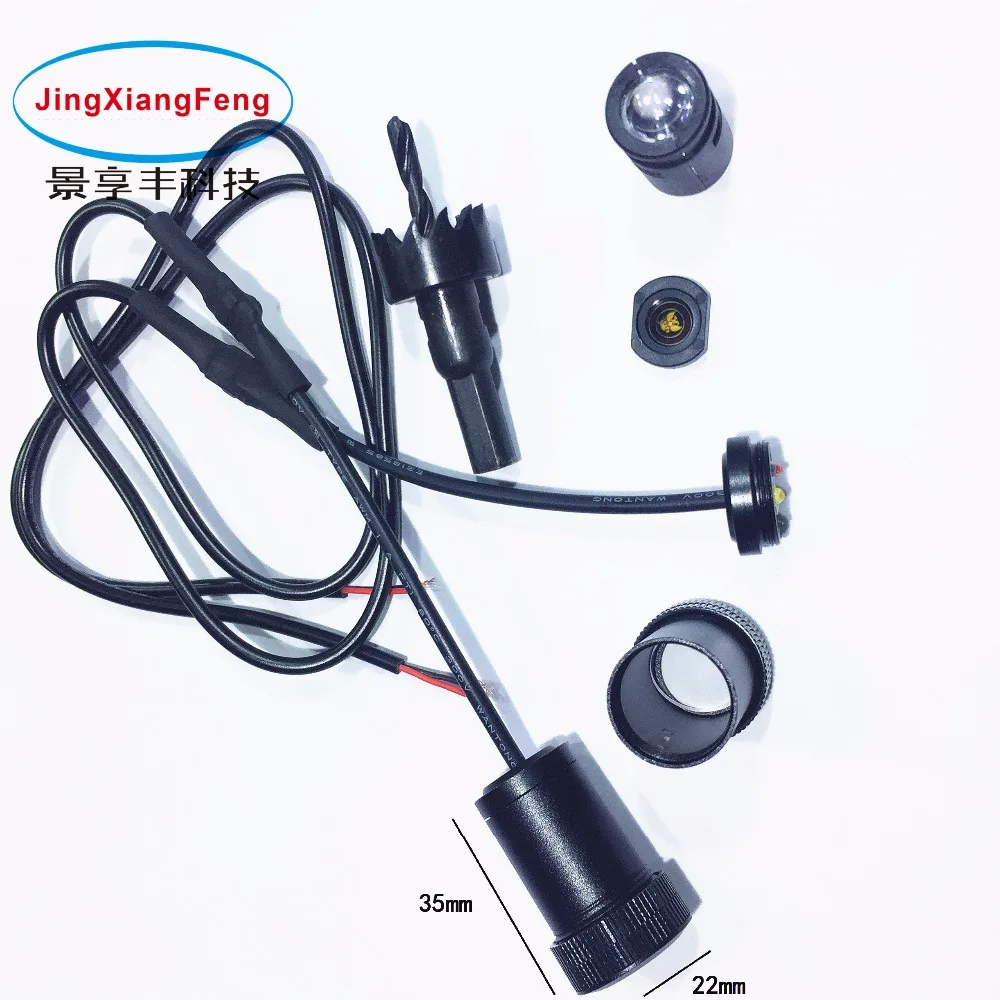 Jingxiangfeng حالة لحالة vw لسوزوكي led باب السيارة ترحيب ضوء مجاملة ليزر العارض شعار شبح ظل ضوء السيارة