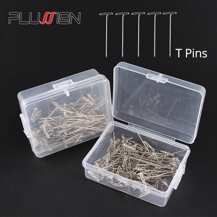 

Plussign Famous 38Mm/1.5Inch Stainless Steel T-Pins Sewing Pins For Knitting And Blocking Long Pins For Holding Wigs 50Pcs