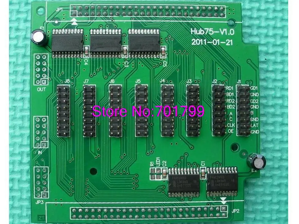 

Linsn Hub75 Transfer Board;used in the synchronous controller system(work with the RV801 receiving card)