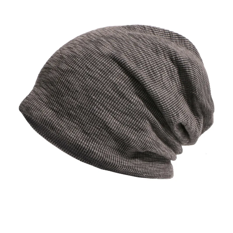 Весенние женские мужские вязаные Повседневные шапки унисекс на осень и зиму однотонные хип-хоп оснастки Скручивающиеся шапочки шрам
