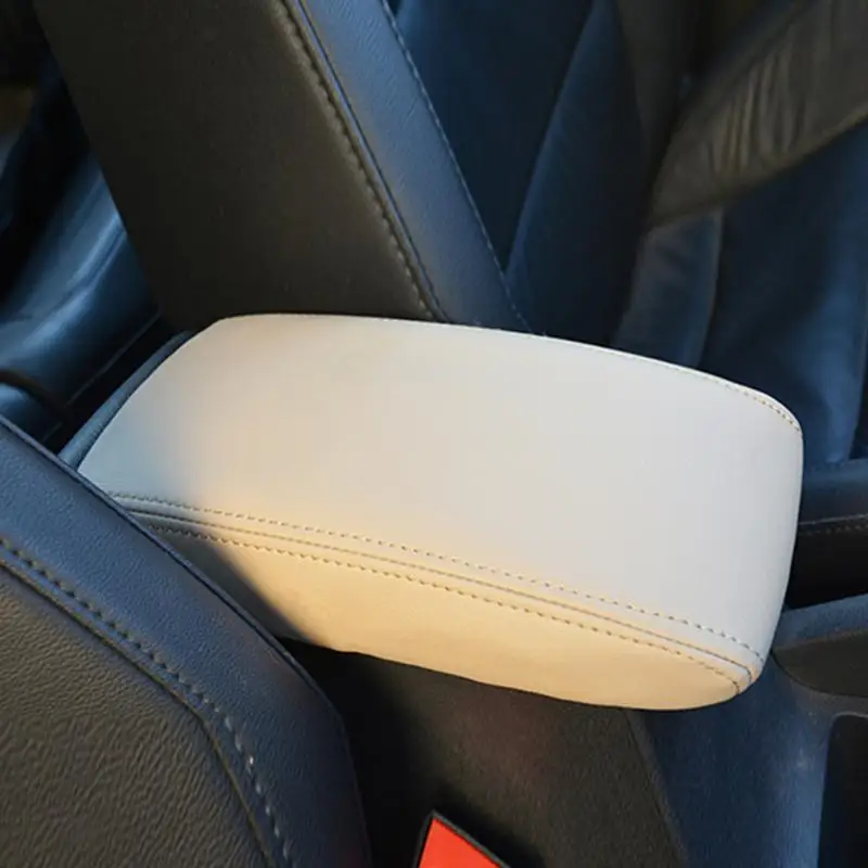 Авто верхняя поддержка из искусственной кожи подушка накладка Подлокотник Крышка Для- Tiguan MK2