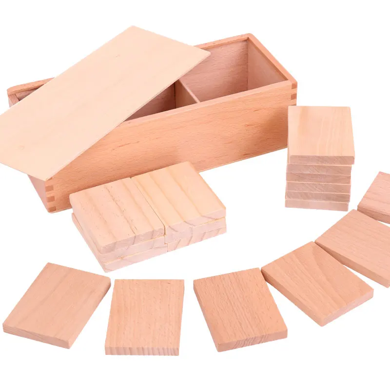 Montessori Sensorial Materials Weight Board Preschool Educational Learning Wooden Toys For Children Juguetes Montessori ME2344H