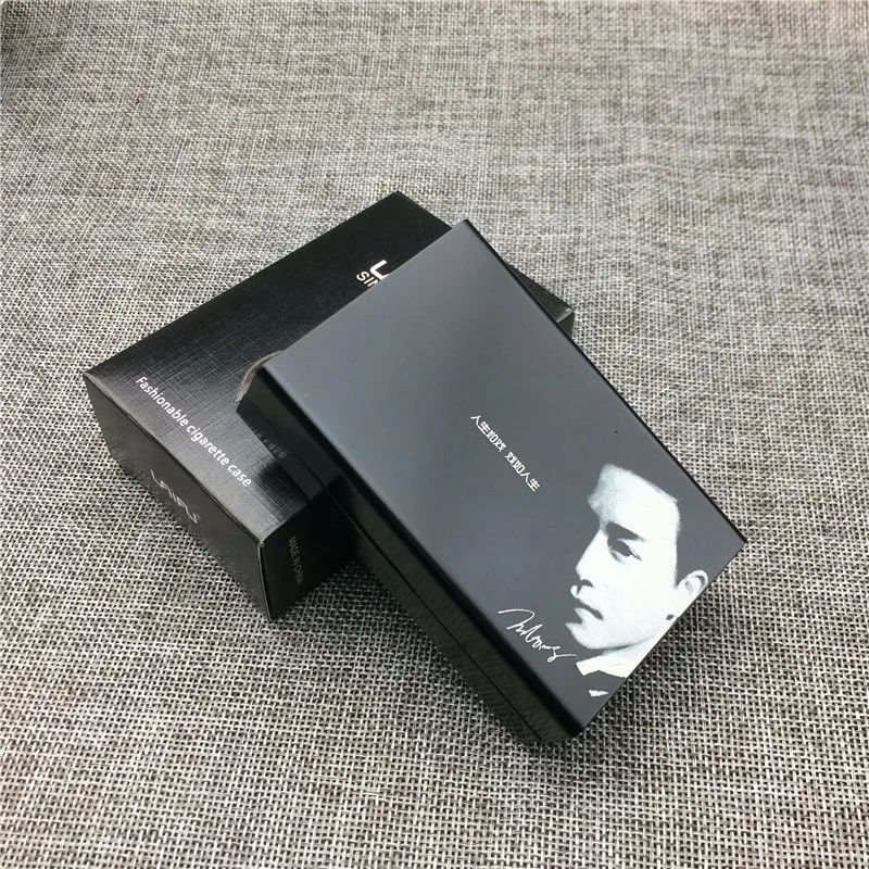 Salute to Leslie Cheung LF008 алюминиевый сплав сигареты чехол лазерная резка не выцветает