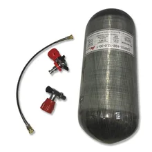 AC312101 hp 12L airforce condor pcp бак из углеродного волокна 4500psi бутылка безопасности и защиты дайвинг 300bar 4500 psi танк