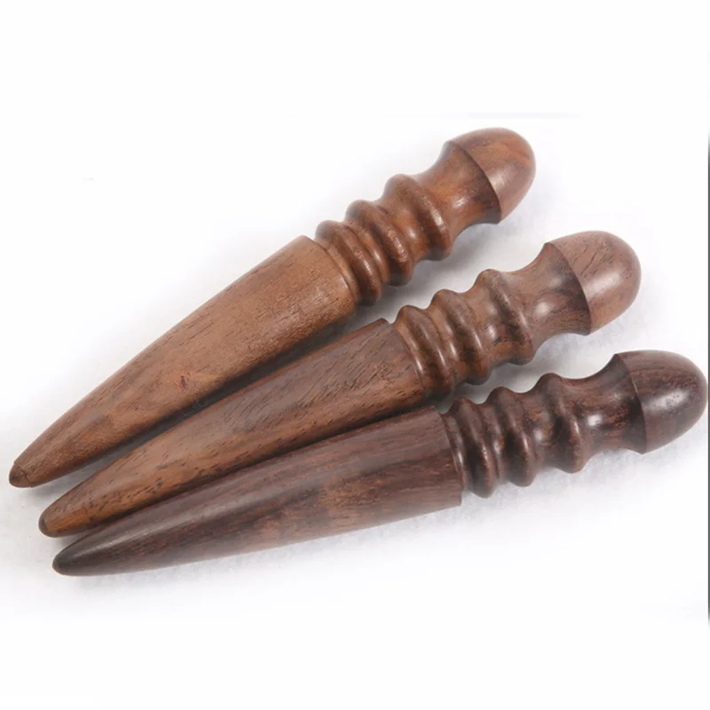 DIY Leather Tools Leathercraft Edge Trimmer Polishing Tool Milling Leather Multifunction Round Stick 1Pcs