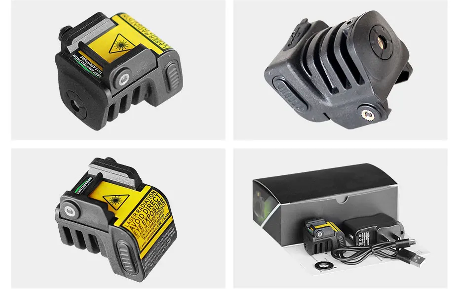 Laservelocidade Tático Mira Laser Verde - Vermelho Ajuste Railed Pistola Beretta Px4 Glock Usb Carregamento Compacto Tiro 5 Cheap Lasers
