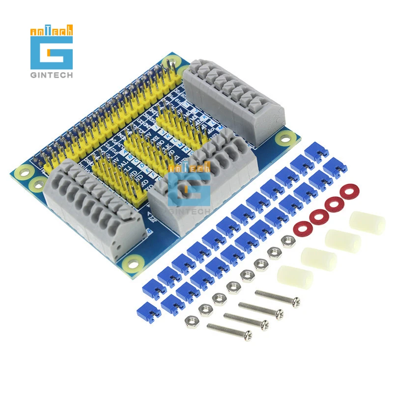 

Многофункциональная Плата расширения Raspberry pi 2 GPIO Raspberry pi 3B GPIO