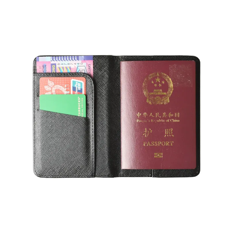 DIKEDAKU Niflheim держатель для паспорта мужчин Rfid Крест шаблон из искусственной кожи