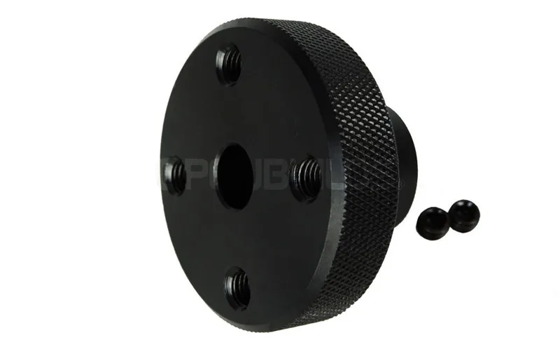 

1pcs 1/4'' 5mm/6.35mm/8mm aluminum jog knob hand wheel