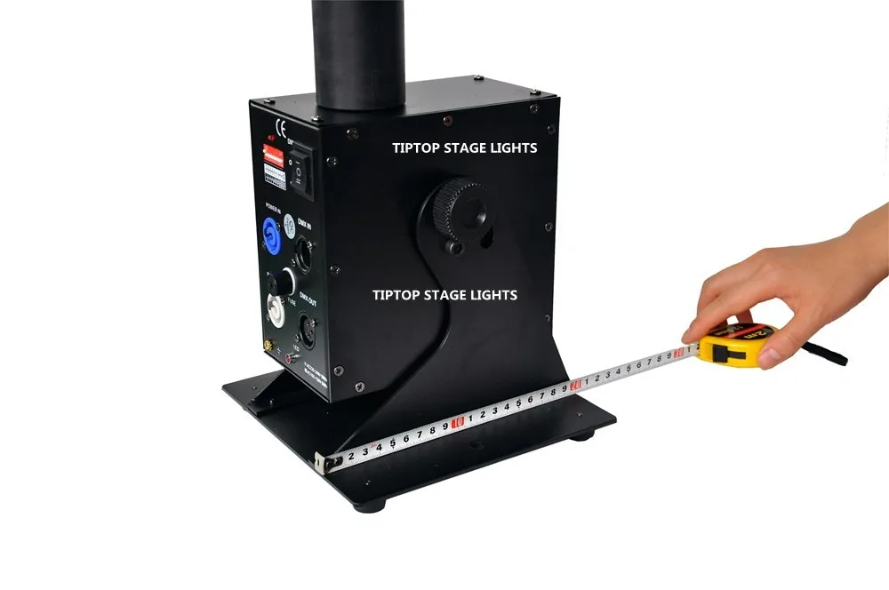 Máquina de Swing Ângulo de Pulverização de Controle Tanque de Gás de Alimentação Freeshipping 2 Unidades Único Tubo Co2 Jet Dmx 512 2ch Power In e out Cabo um 21 jet machinery
