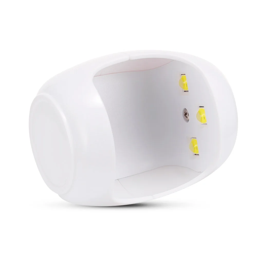 UV/Светодиодный Mini 3 Вт Сушилка для ногтей Гель лак 30 s быстро сохнет отверждения