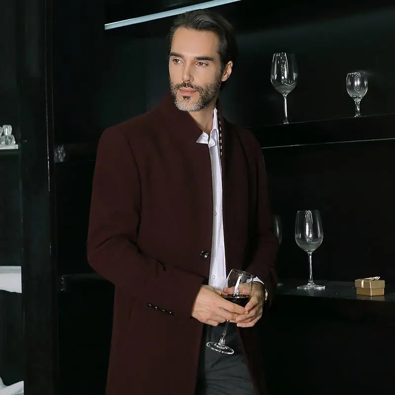 Длинное пальто с капюшоном модное Erkek Palto Kaban Casaco Masculino Inverno и куртка для мужчин
