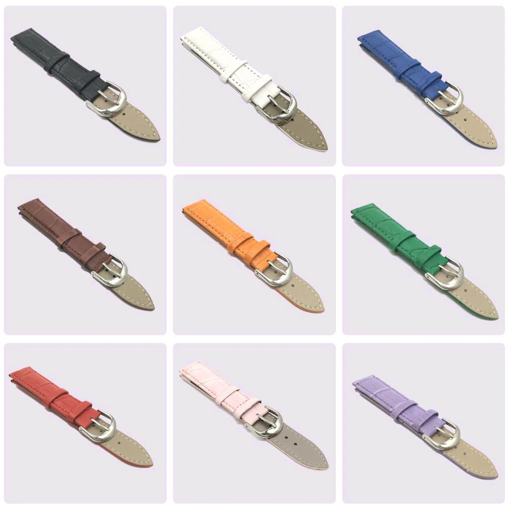 

women leather strap Watch Band Genuine Leather straps 12/14/16/18/19/20/22mm watch accessories men High Quality Watchbands