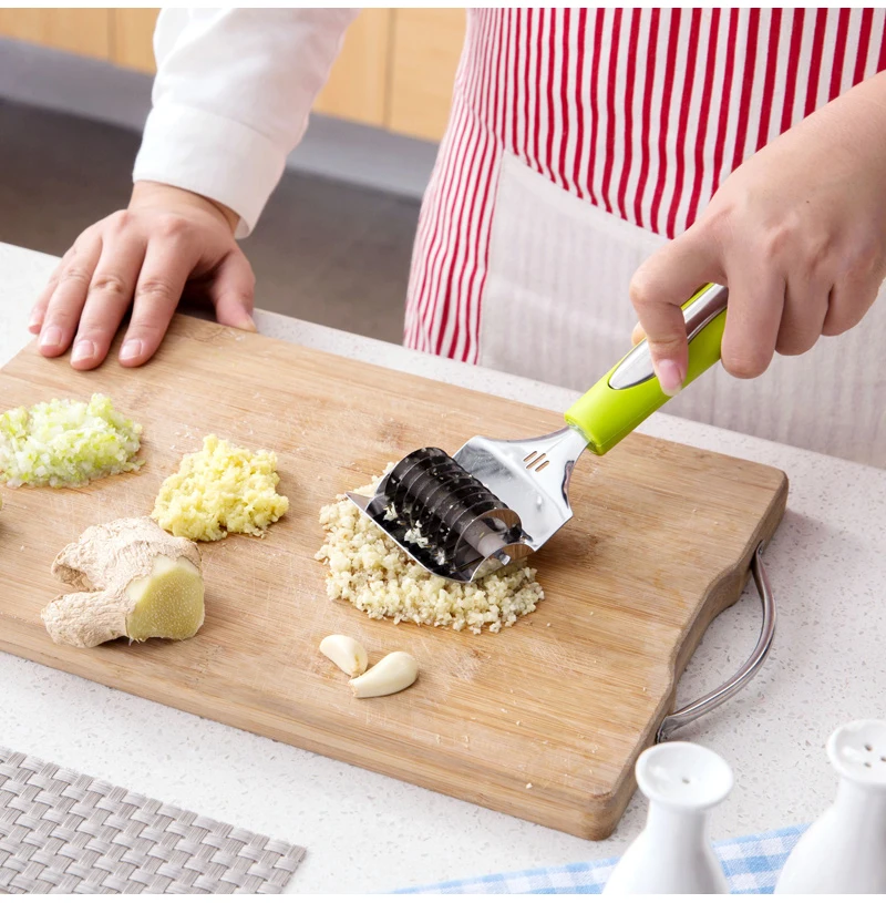 TUUTH Noodles Cut Knife Non-slip Handle Pressing Machine Kitchen Gadgets Spaetzle Makers Manual Section Shallot Cutter A9