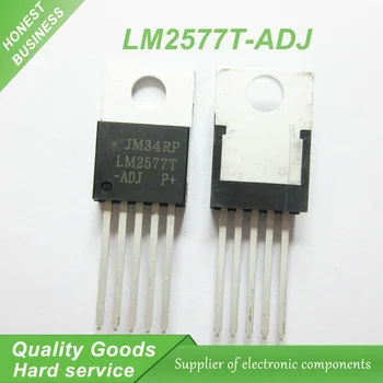 

10PCS free shipping LM2577T-ADJ LM2577T LM2577 TO-220-5 voltage stabilizing triode 100% new original