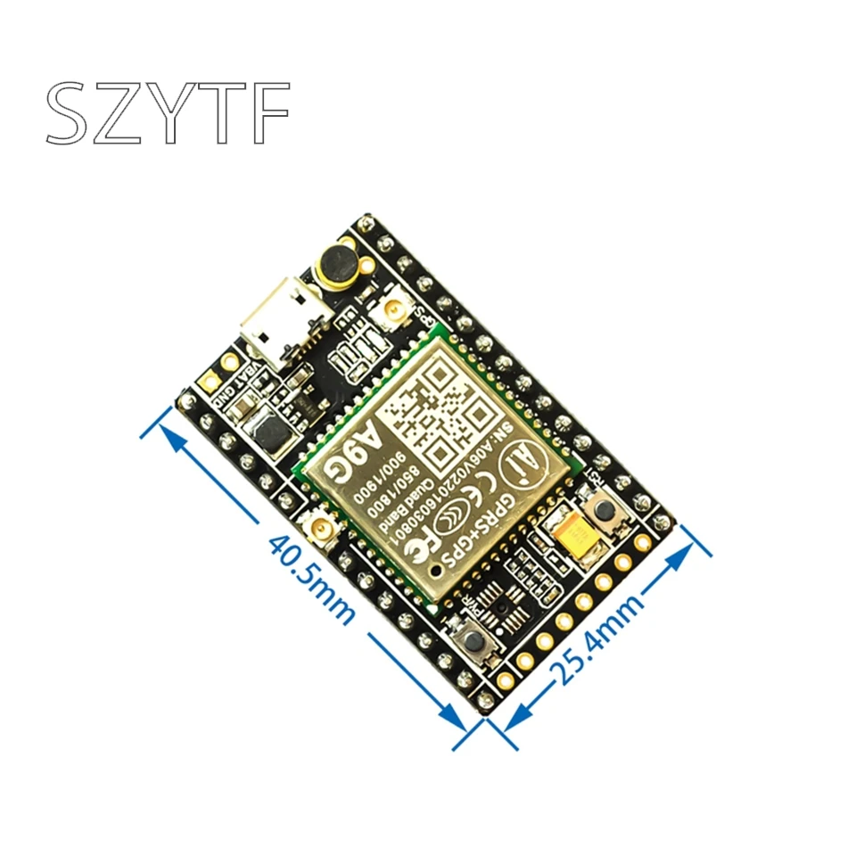 GSM/GPRS+ gps/BDS макетная плата A9G \ SMS \ Voice \ Беспроводная передача данных+ позиционирование