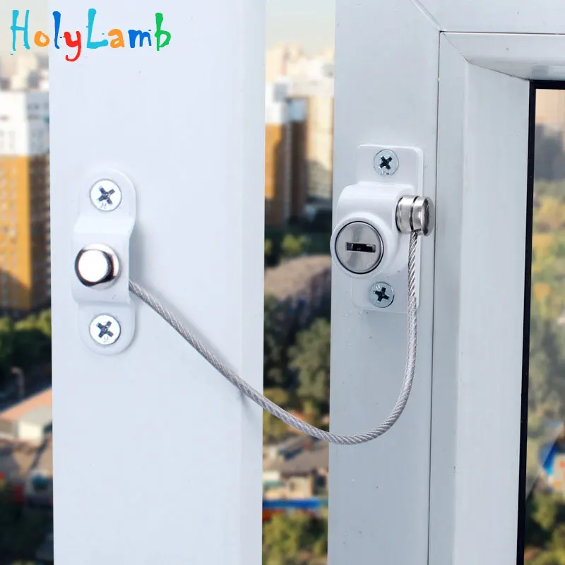 

1Pcs Window Stopper Child Window Restrictor Security Lock Kids Prevent Children Falling Window Protection From Children Baby