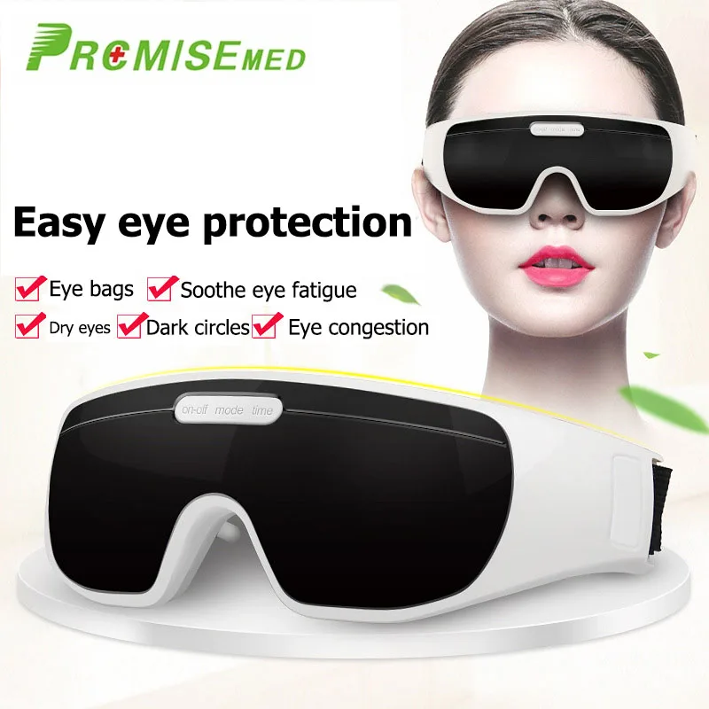 pr+mise Wireless Charging Eye Protection Instrument 3D Recovery Training Treatment EMS Pulse Child Myopia Treatment Massager