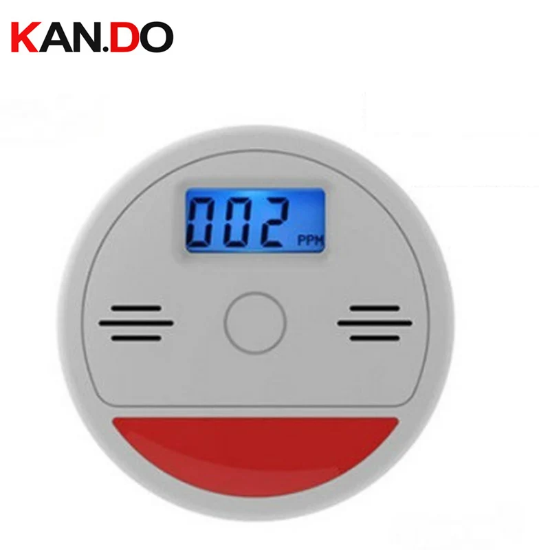 Security Home Security 85dB Warning Independent LCD CO ...