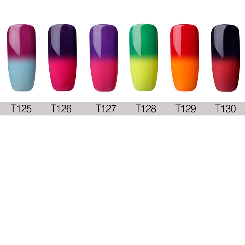 NAILWIND 8 мл Гель лак для ногтей Хамелеон Температура Изменение цвета термальный