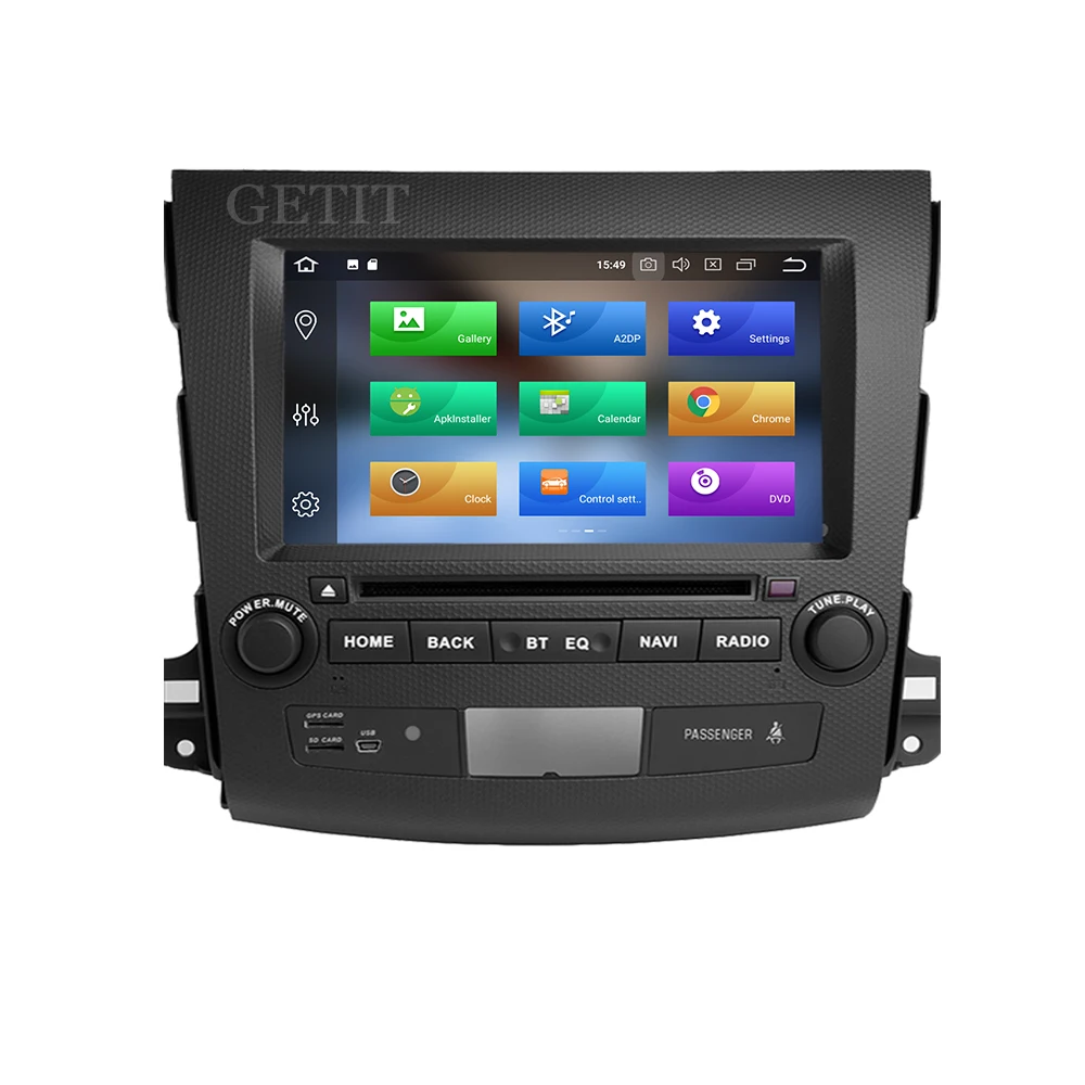 Clearance 8 Core 4G + 32G Android 9.0 Car DVD Radio Multimedia Player for Mitsubishi Outlander 2007-2012 Peugeot 4007/Citroen C-Cross 3