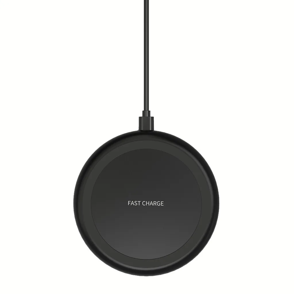 Беспроводное зарядное устройство Qi быстрая зарядка 7 5w10w для телефонов Samsung