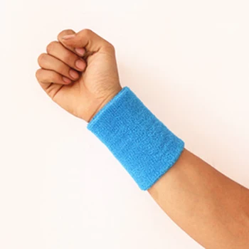 1 Pcs Sport Pols Zweetband Tennis Squash Badminton Gymnasium Basketbal Polsband Gift