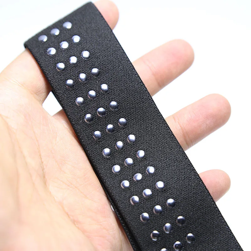 6meters elastic band with round point non slip elastic webbing for