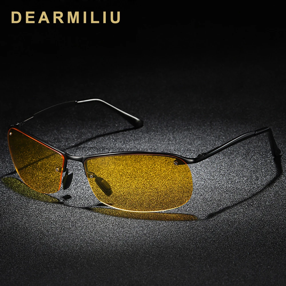 Мужские поляризационные солнцезащитные очки DEARMILIU в стиле унисекс фотохромные