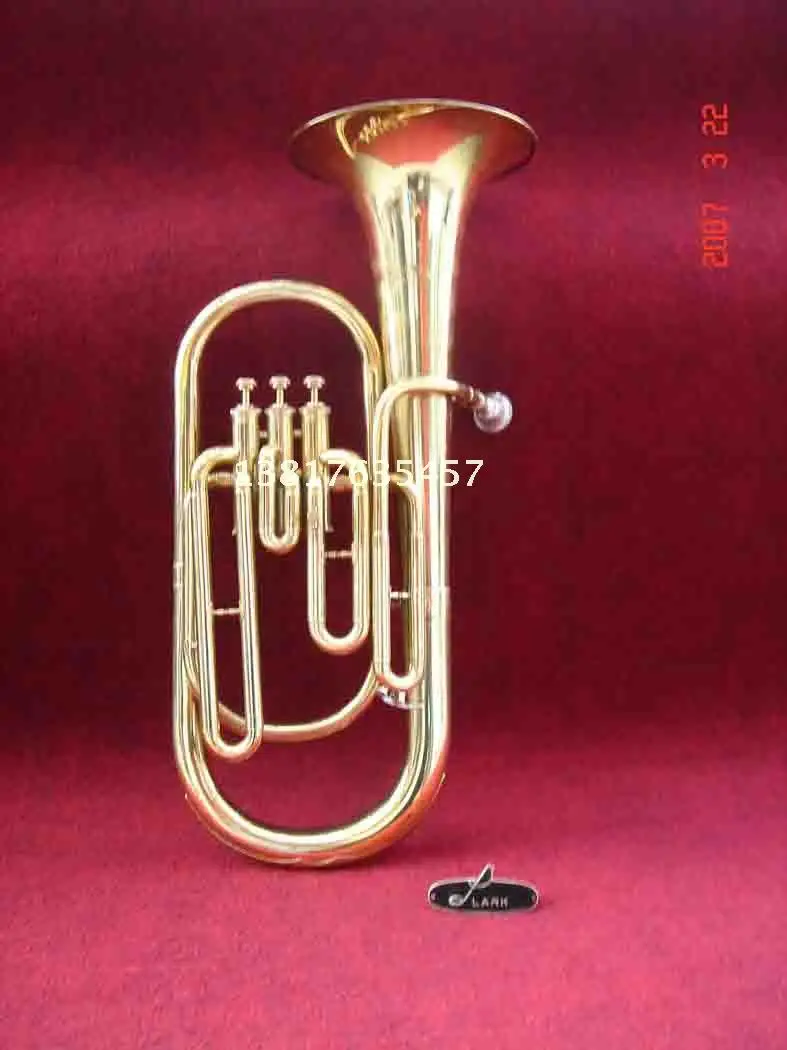 free shipping 2015 new M4052 baritone Bb trombone french horn small