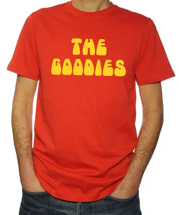 The Goodies 80's Retro TV Comedy Funny Sketch Classic Show New Mens Red