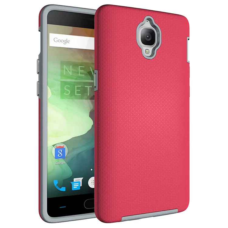 OnePlus 3 Case Anti-knock TPU&PC Plastic Dual Heavy Duty armor Shield Cover For oneplus three One Plus 3 Mobile Phone oneplus 3t