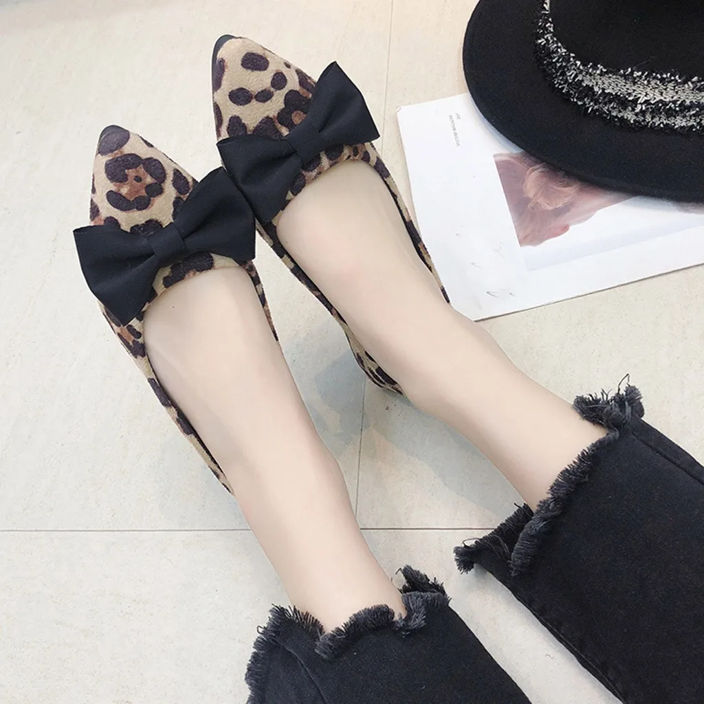 

Flat Sandals Shoes Leopard Shoes Fish Mouth Sandals Leather Women Flat Sandals Ladies Shoes Light Breathable Mokasyny Damskie