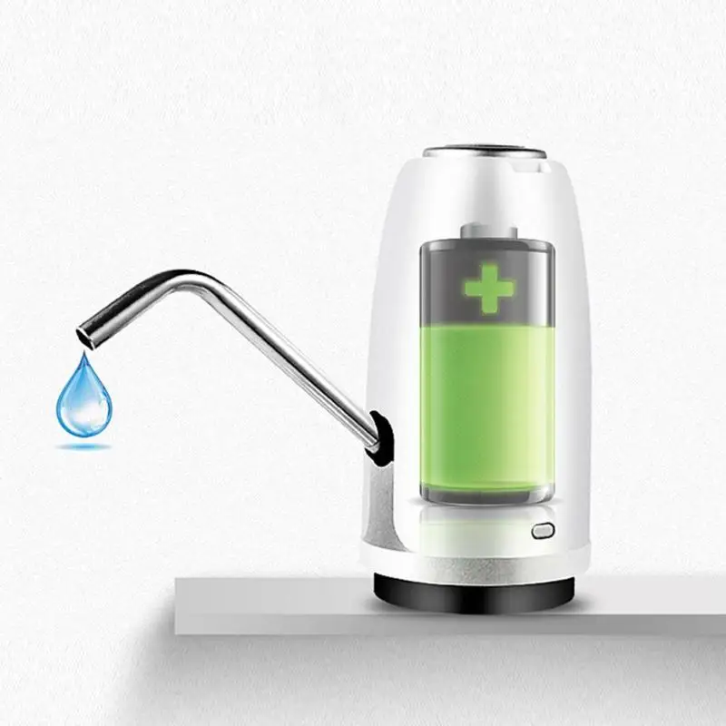 Портативный автоматический Электрический диспенсер для водяного насоса галлон USB Перезаряжаемый питьевой дозатор для бутылки путешествия использовать кран инструмент