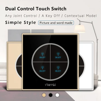 

Touch Switch home/office Smart Wall Switches 4 Gang