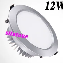 Отель Диммер 12 ватт led светильник SMD5730 1200lm AC85-265V размер отверстия 110 мм