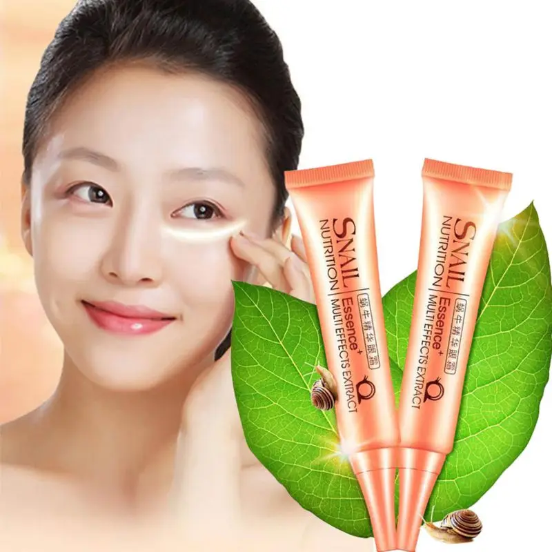 

30g Snail Essence Eye Cream Firm Anti puffiness Dark Circle Anti Wrinkle Essence Cream