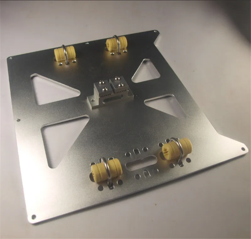 Funssor RepRap Prusa i3 Rework3D принтер Алюминиевый Y Carriage V2 набор пластин с подшипниками