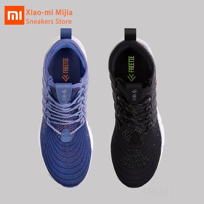 

Xiaomi Mijia FREETIE Men's Stylish Breathable Shock-absorbing Running Shoes Anti-slip Outsole Sport Sneakers for Jogging Walking