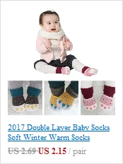 Модные мягкие теплые Детские носки для мальчиков и девочек носки для новорожденных детские носки зимние теплые хлопковые трикотажные флис носки-тапочки Meias Bebes