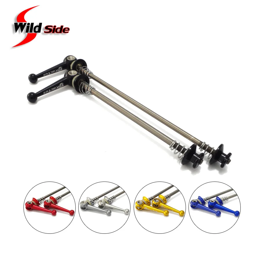 55g Black Titanium quick release Road MTB Bike Cycling wheel skewer axle