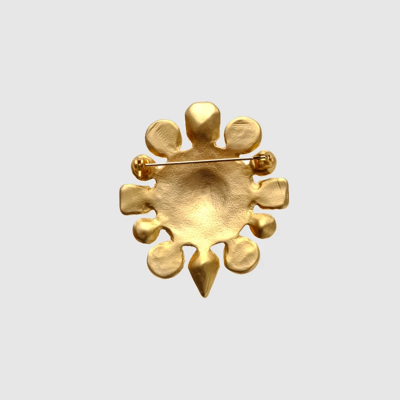 Бутик amorita gold human fine brooche