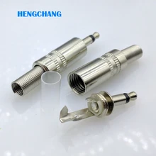 3,5 мм штекер аудио разъем RCA аудио штекер 3,5 мм разъем моно наушники 10 шт./лот