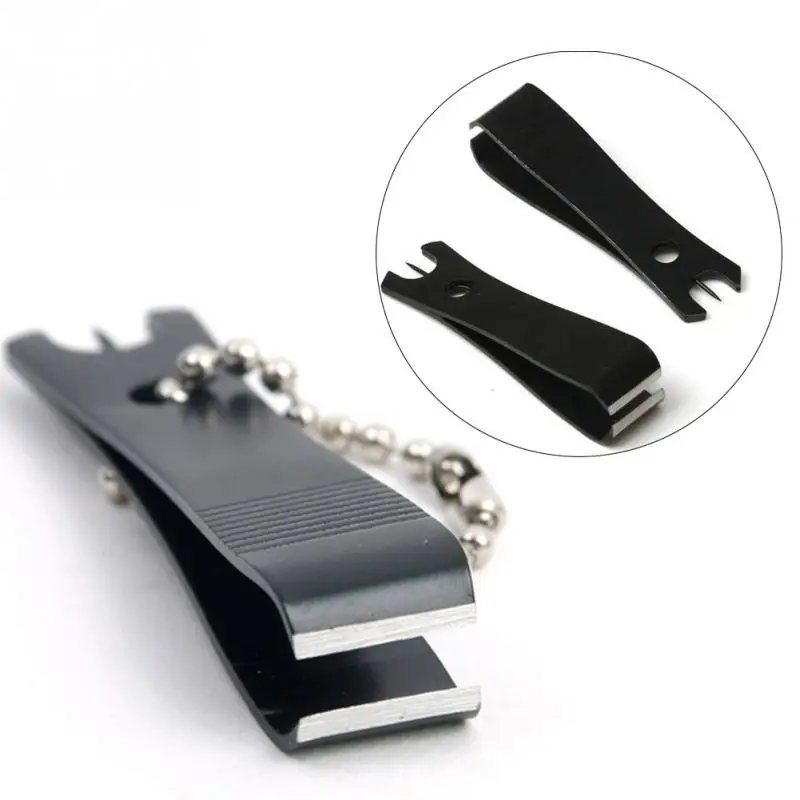 

2 Pcs Portable Fishing Tackle Cut Knife Pliers Fish Use Scissors Cutting Wire Lines Cutter Tool Hook-Eye Cleaner Nail Clipper